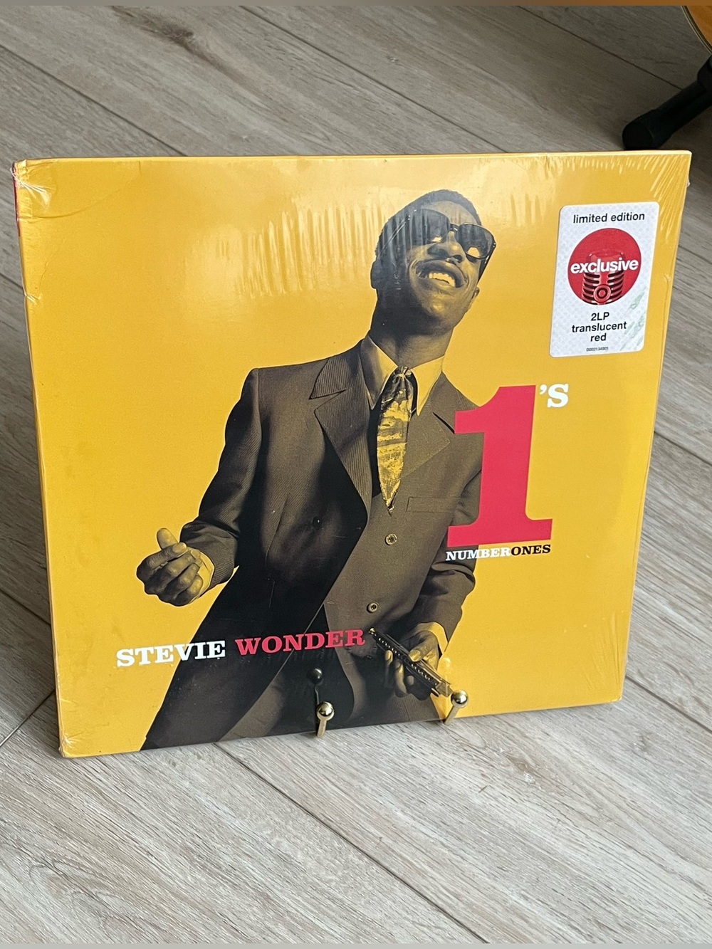 Stevie Wonder Number Ones 1"s 2XLP Translucent Red Vinyl Ltd Edition Sealed